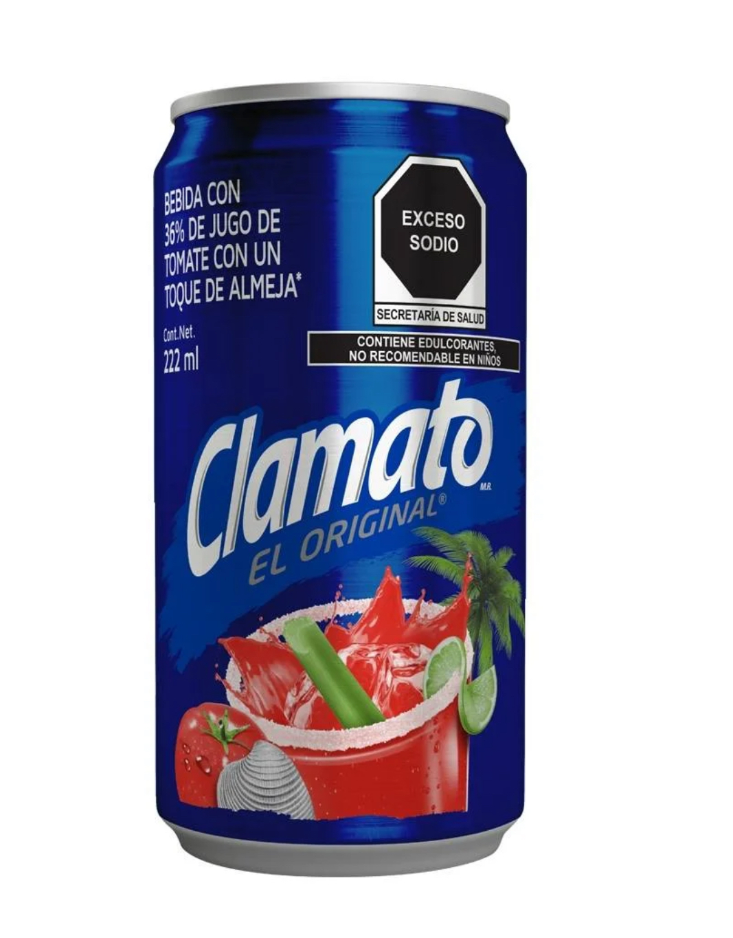Clamato Lata 221 ML 1x6 