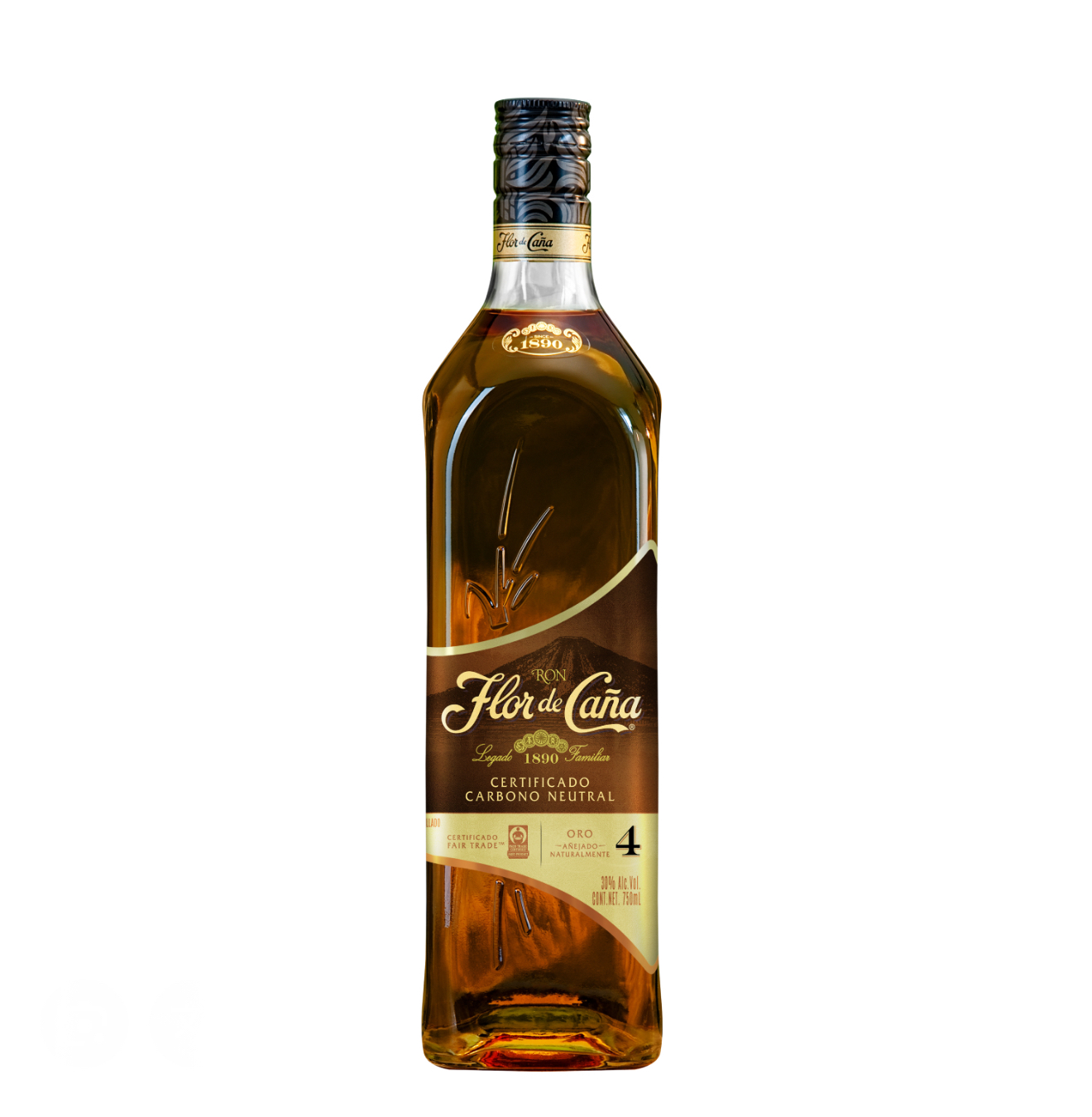 Flor De Caña 4 Años LT