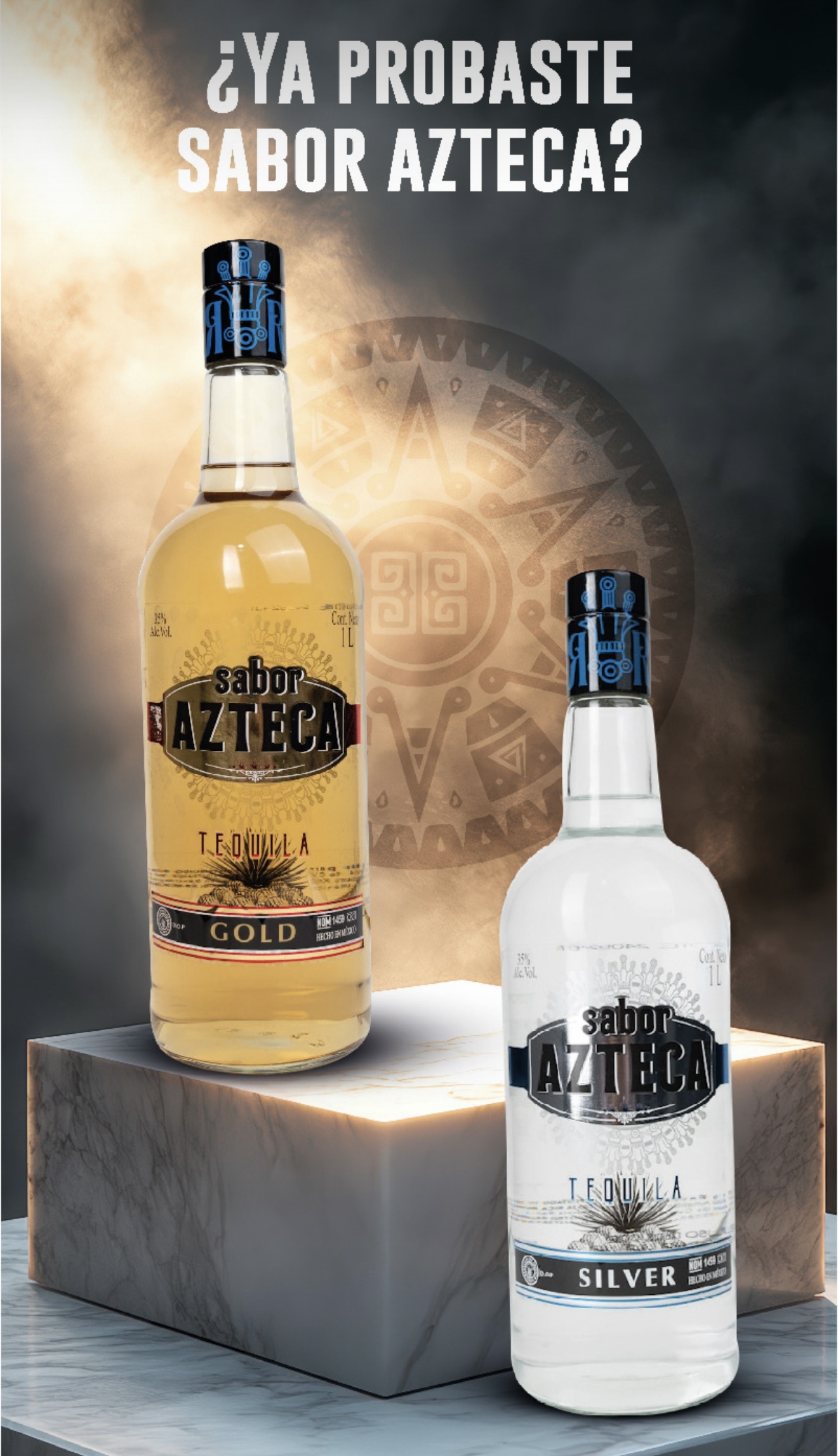 Tequila Sabor Azteca Reposado LT