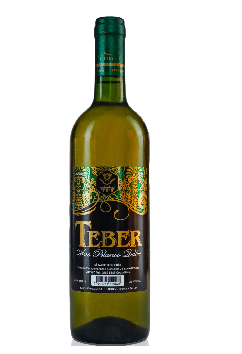 VINO TEBER BLANCO DULCE 750 ML
