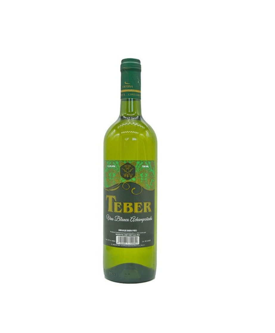 VINO TEBER BLANCO ACHAMPAÑADO 750 ML