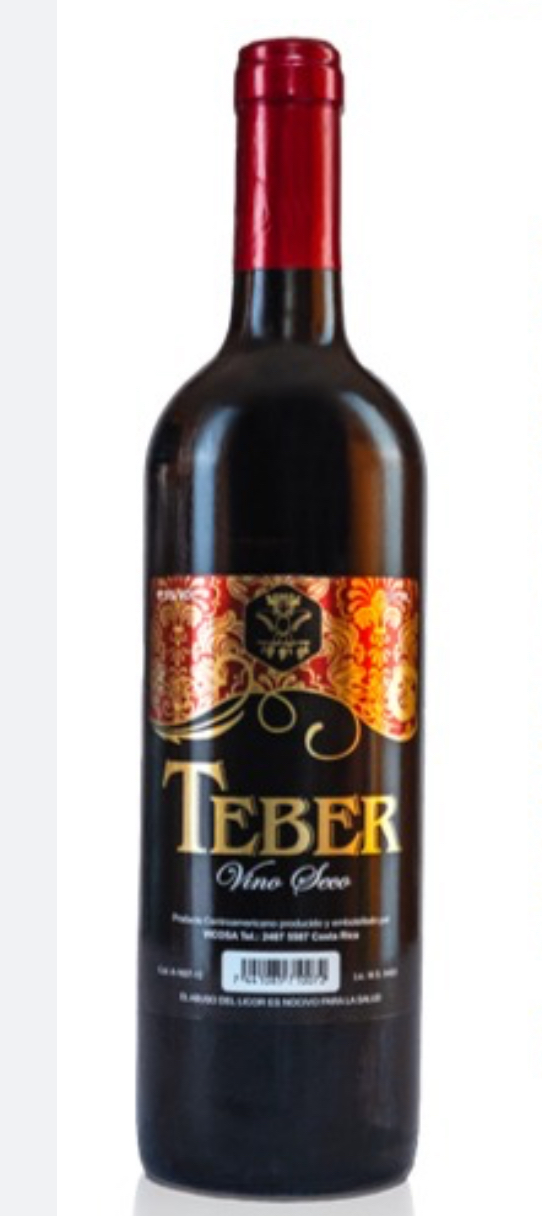 VINO TEBER TINTO SECO 750 ML