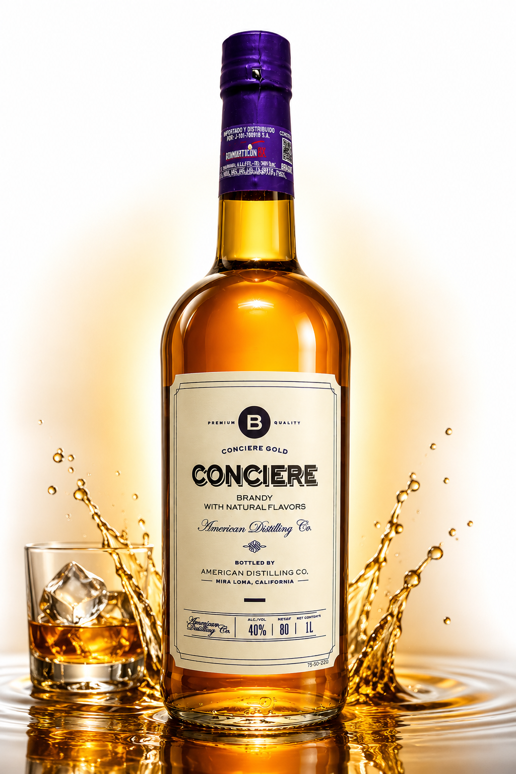 CONCIERE BRANDY 1000ML 